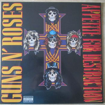 Guns n' Roses Appetite For Destruction Vinyl LP