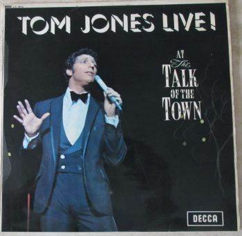 Tom Jones      Live !       1967 Mono  Vinyl LP     Pre-Used