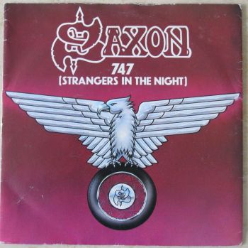 Saxon 747 (strangers in the Night)  7" vinyl single