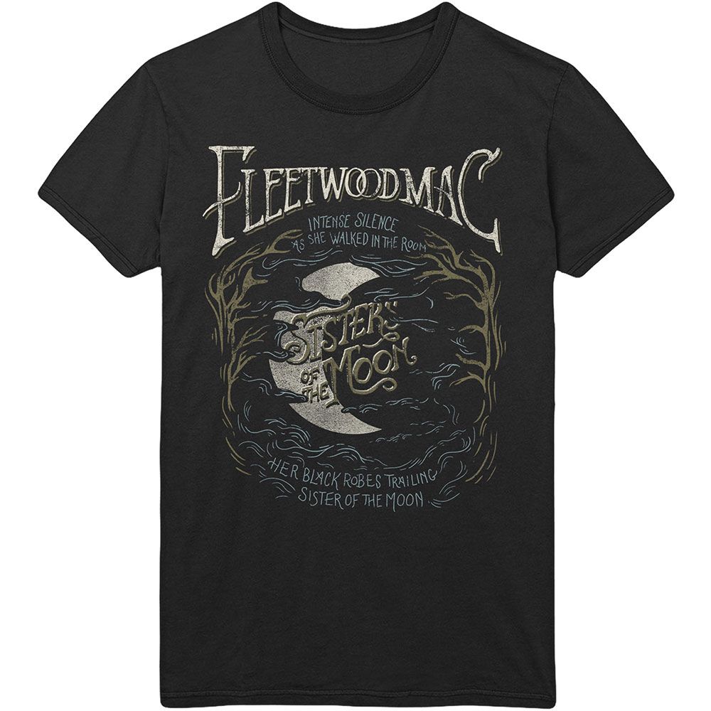 Fleetwood Mac Sisters of the Moon official Licensed t-shirt Black