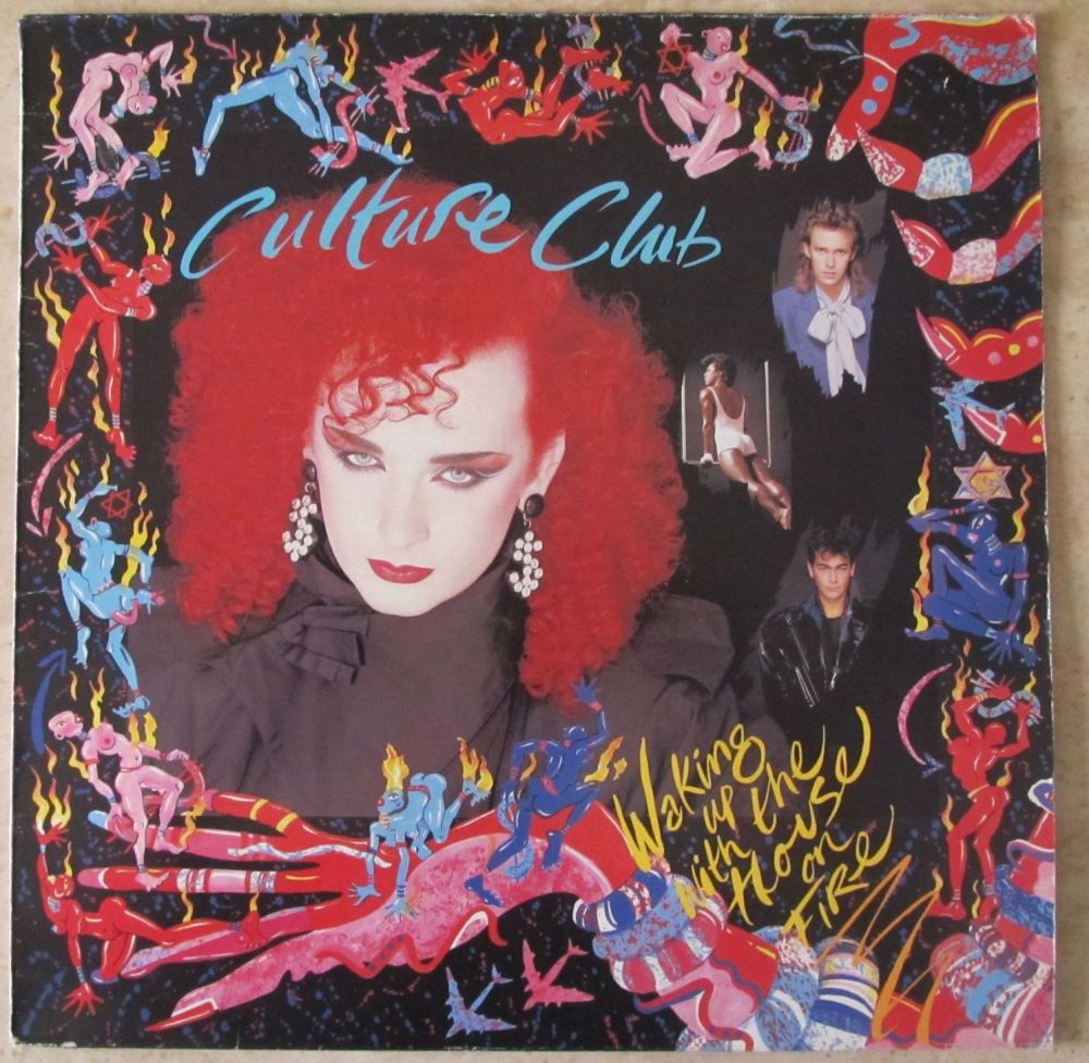 Culture Club      Waking Up With The House On Fire   1984 Vinyl LP   Pre-Us