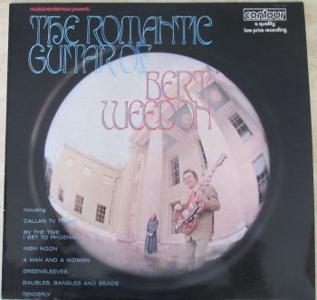 Bert Weeden The Romantic Guitar of 1970 Vinyl LP