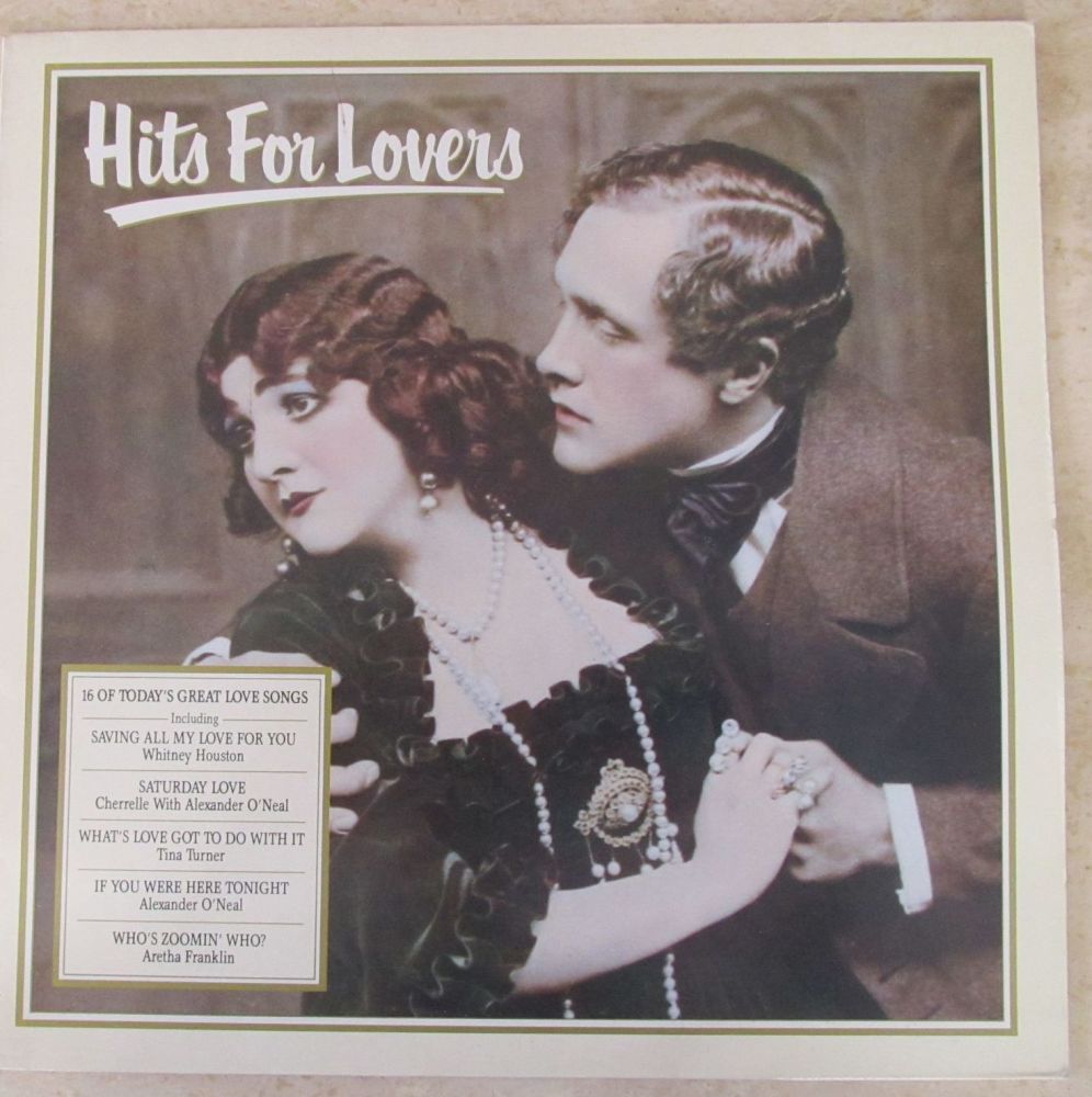 Various Artists Hits for Lovers 1986 Vinyl LP