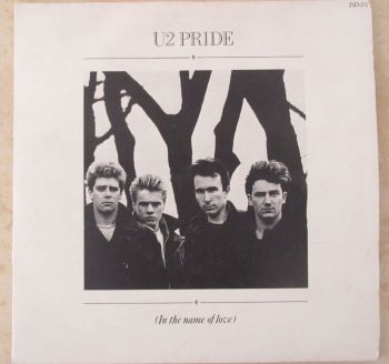 U2 Pride  (In the Name of Love) 1984 2 x  7" Vinyl singles in gatefold sleeve