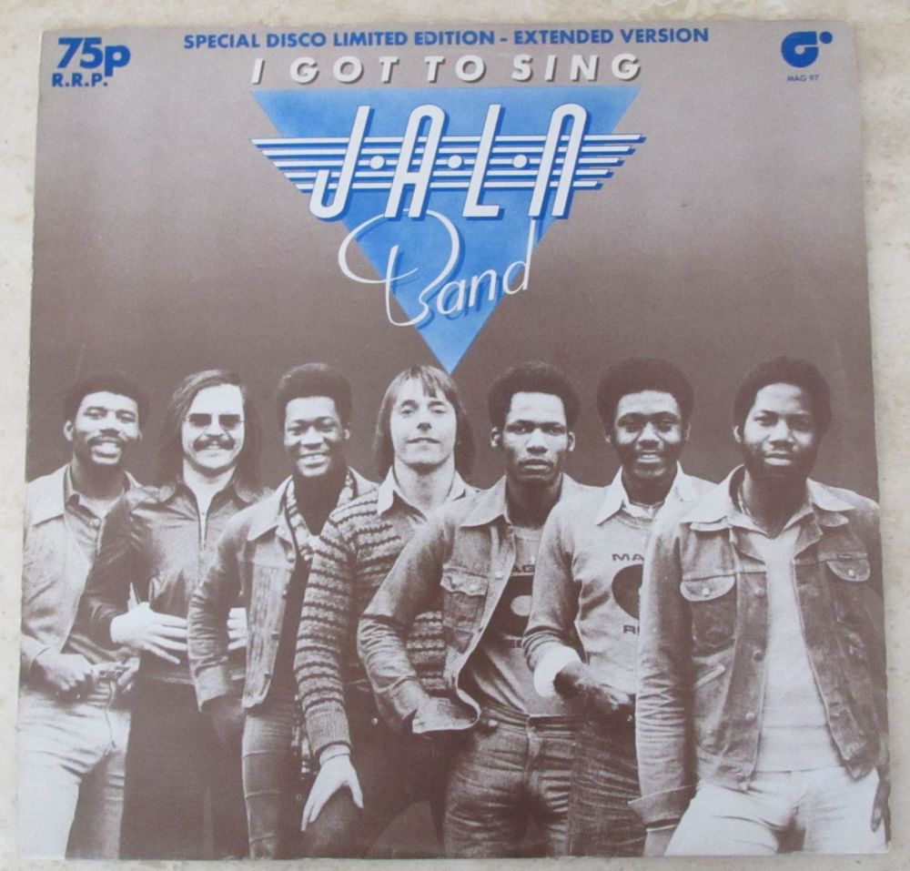 Jaln Band I Got to Sing 1977 Special Disco Limited Edition 12