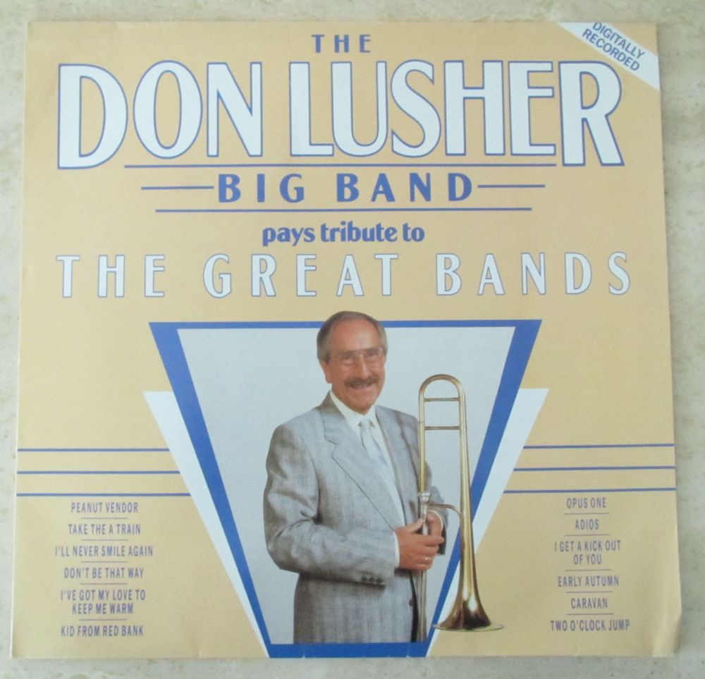 The Don Lusher Big Band pays tribute to the Great Bands vinyl LP 