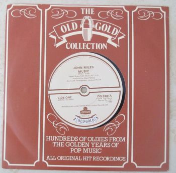 John Miles Music Old Gold 7" single
