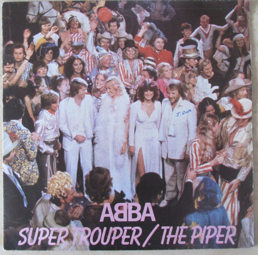 Abba Super Trouper /  The Piper 1980  7