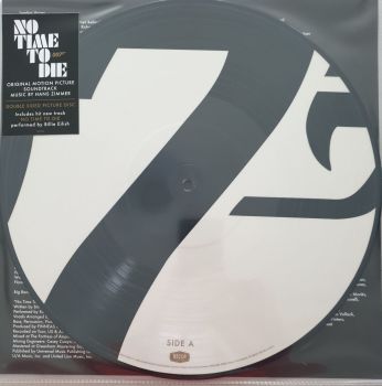 OST No Time To Die  music by Hans Zimmer Double Sided Picture Disc Vinyl LP