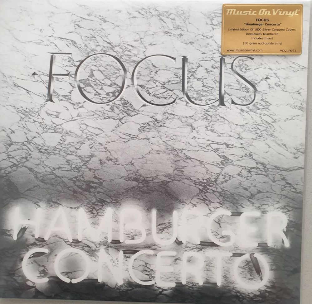 Focus Hamburger Concerto Limited Edition Silver Vinyl LP