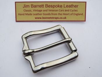 West End Roller Buckle Chrome Plated
