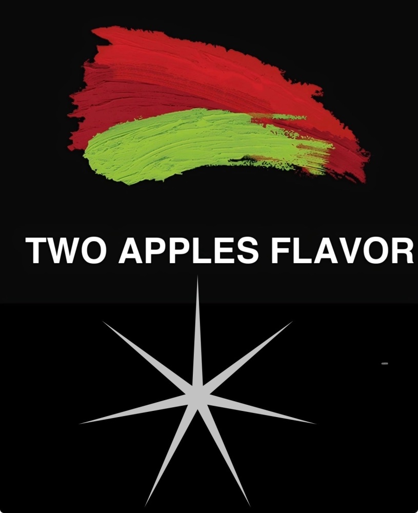 DOUBLE APPLE /TWO APPLE  FLAVOUR  1kg original two apple flavour SHIP FROM UK