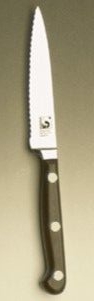 FORGED Tomato/steak Knife; serrated blade 4"