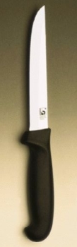 POLY Boning knife- Stiff; wide hollow-ground blade 6"