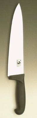 POLY Chef knife; straight blade 10"