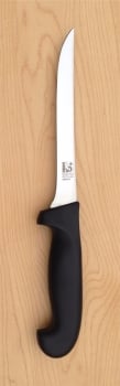 POLY Boning knife; narrow blade Stiff 6"