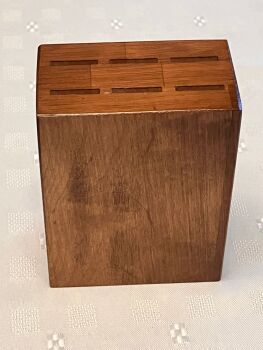 Steak Knife Block Canadian Maple