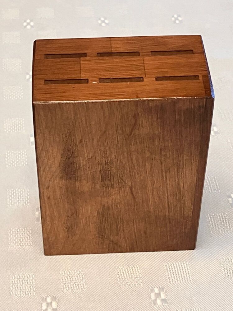 Steak Knife Block Canadian Maple