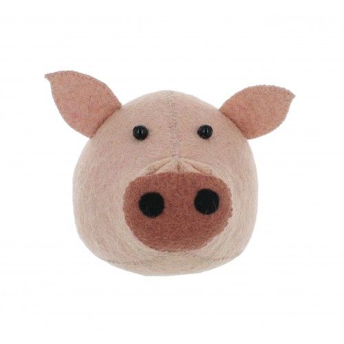 Fiona Walker England Pig Head (Mini)