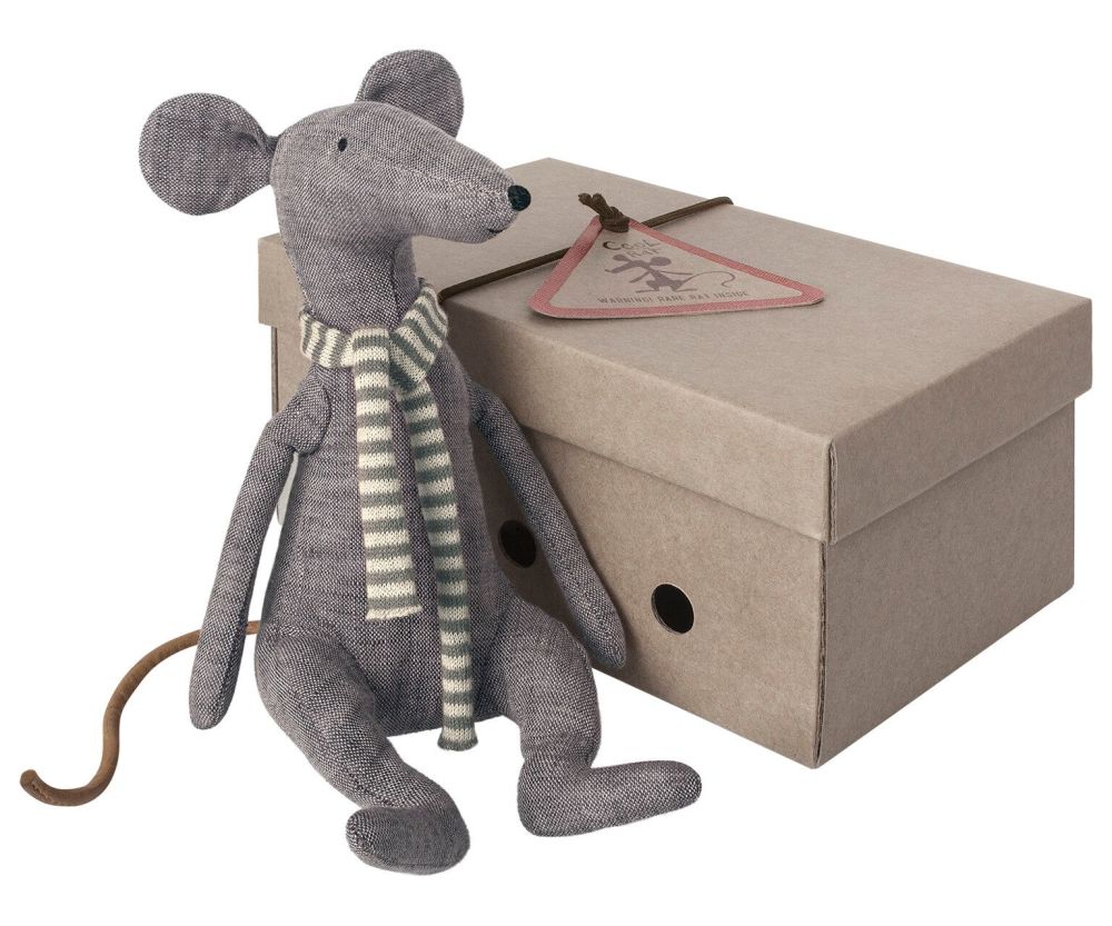 Maileg Cool Rat, Blue