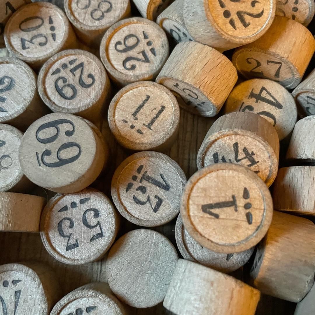 Vintage Game Number Counters