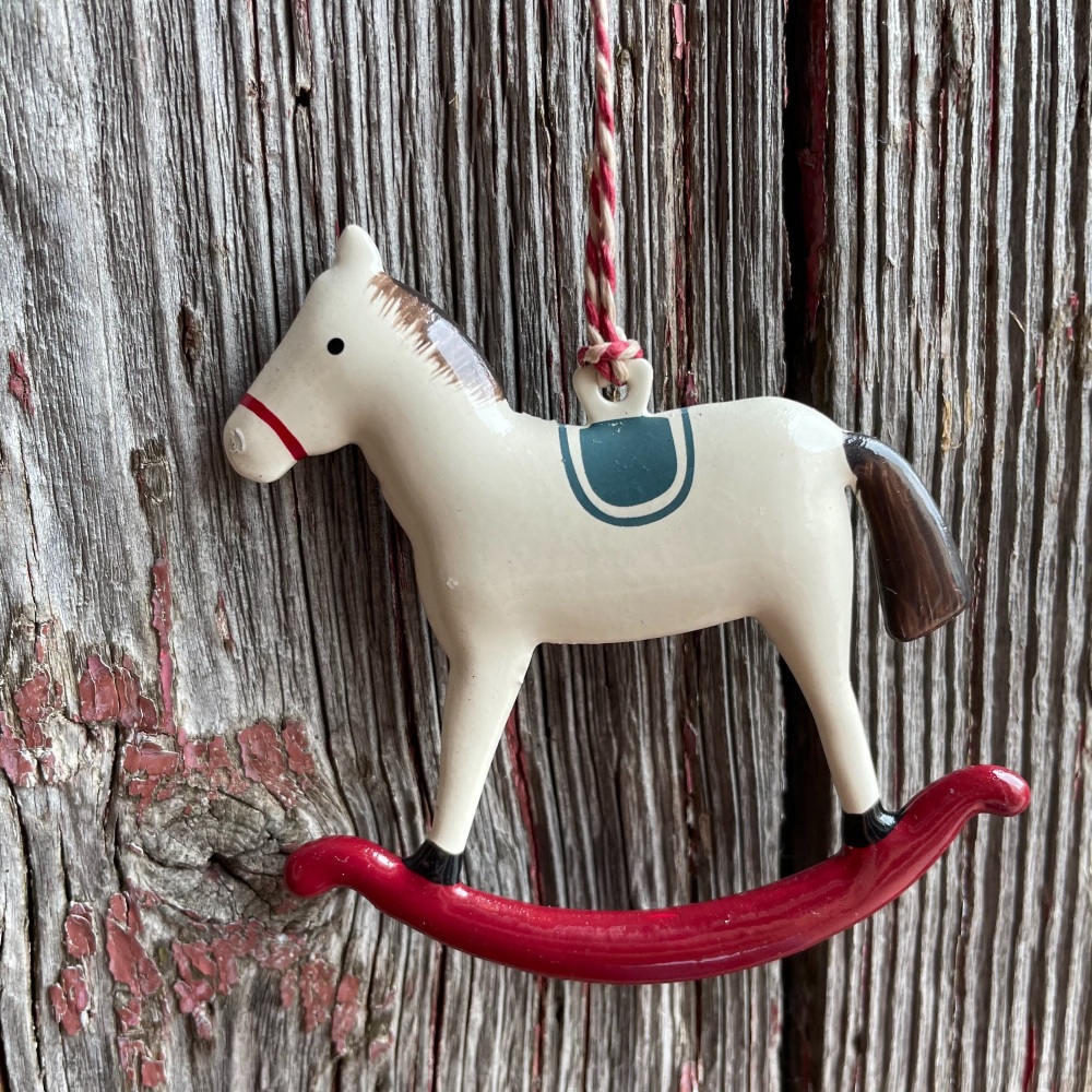 Maileg Metal Rocking Horse Ornament