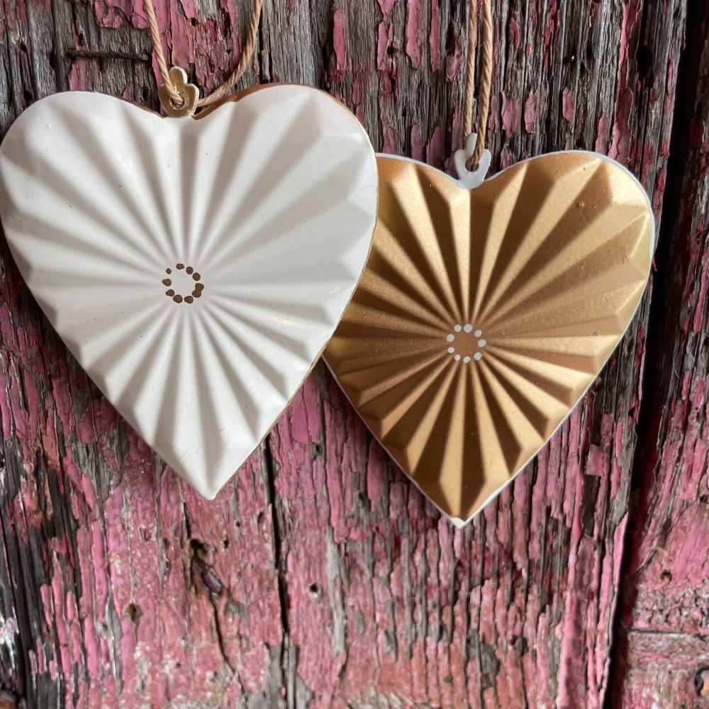 Maileg Tin Heart Decorations
