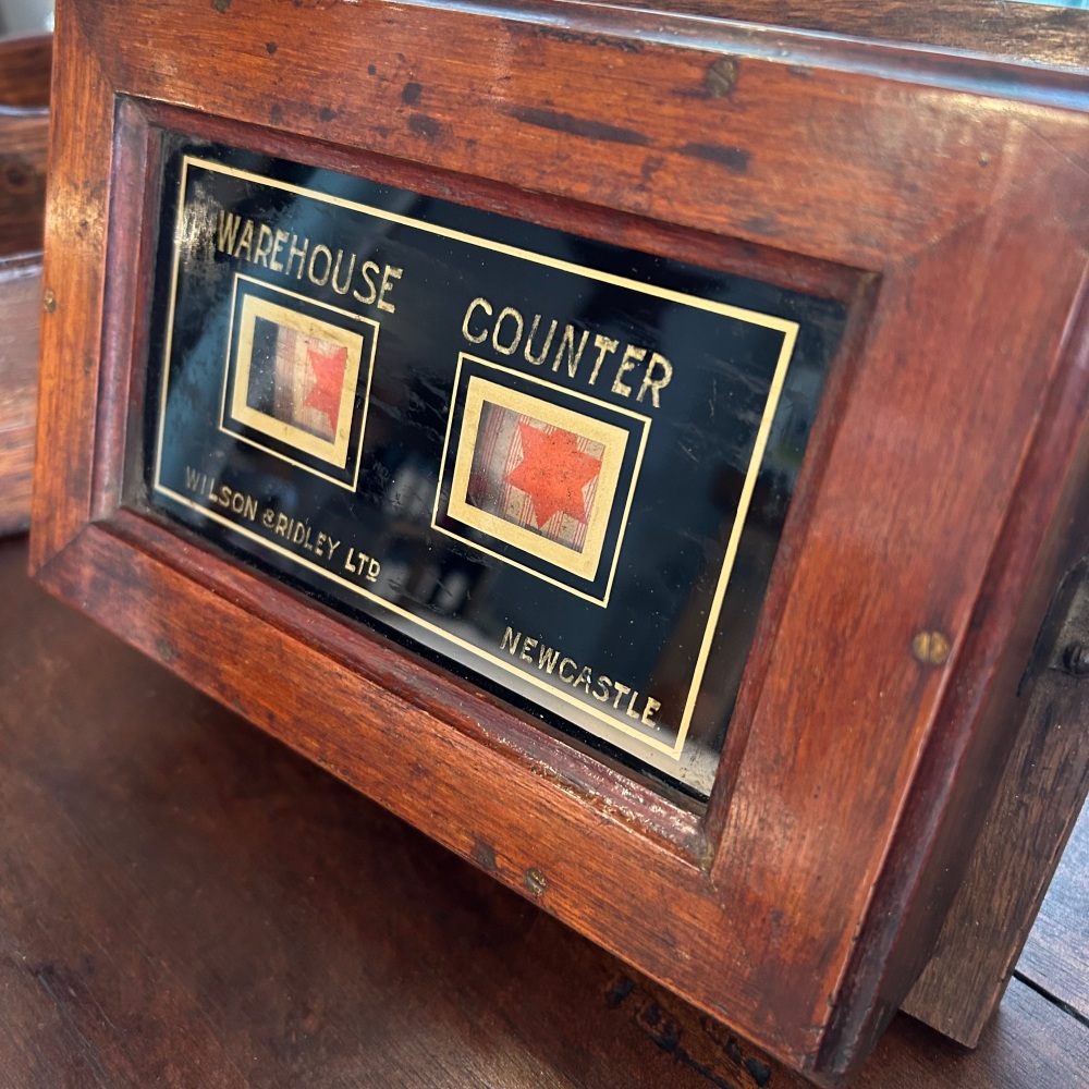 Antique Butlers Bell Box
