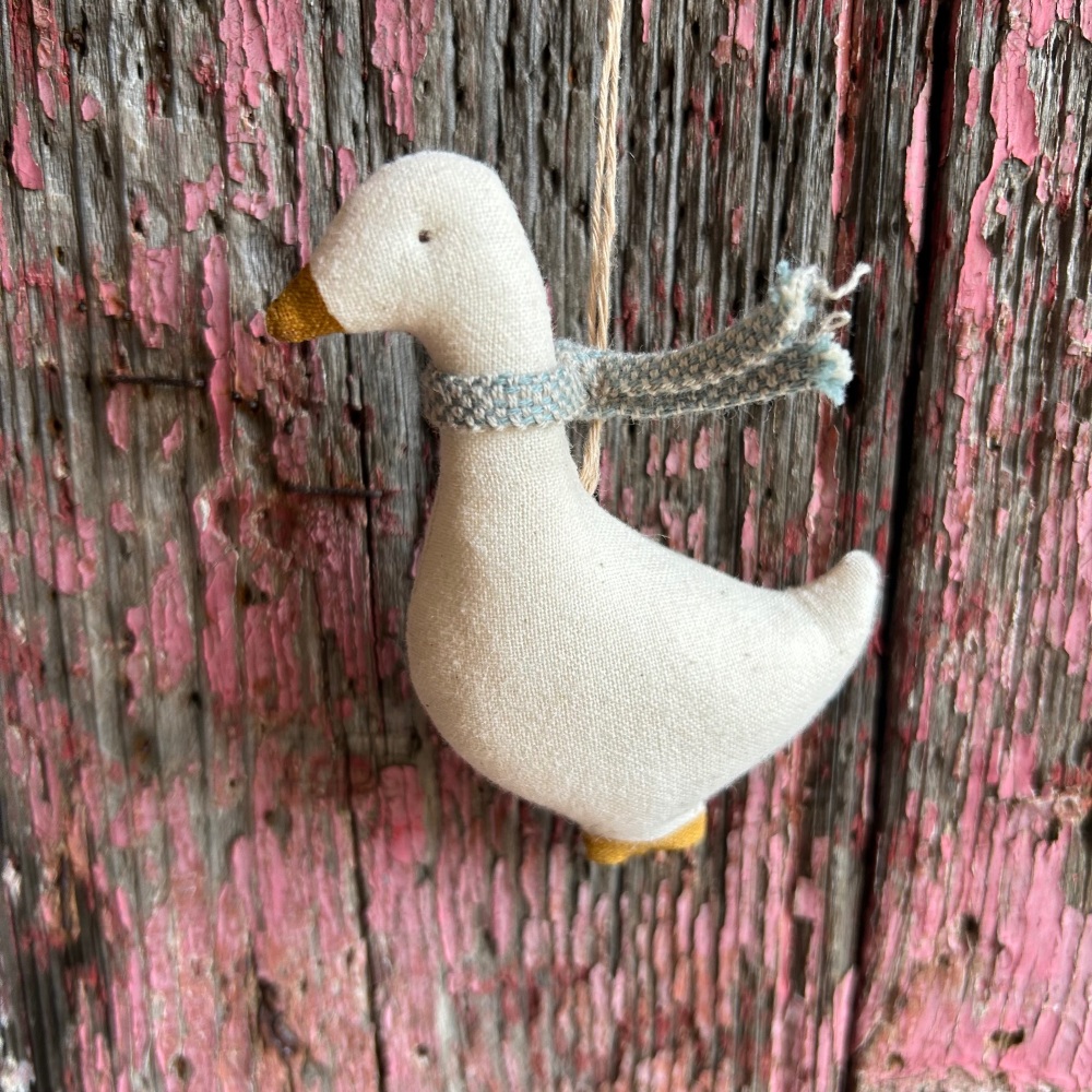 Maileg Linen Goose Decoration