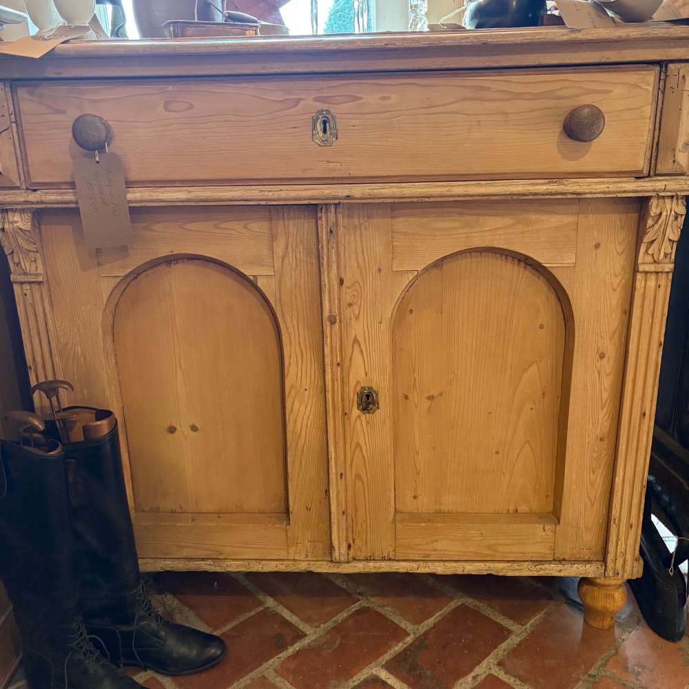 Beautiful Rustic Pine Cupboard