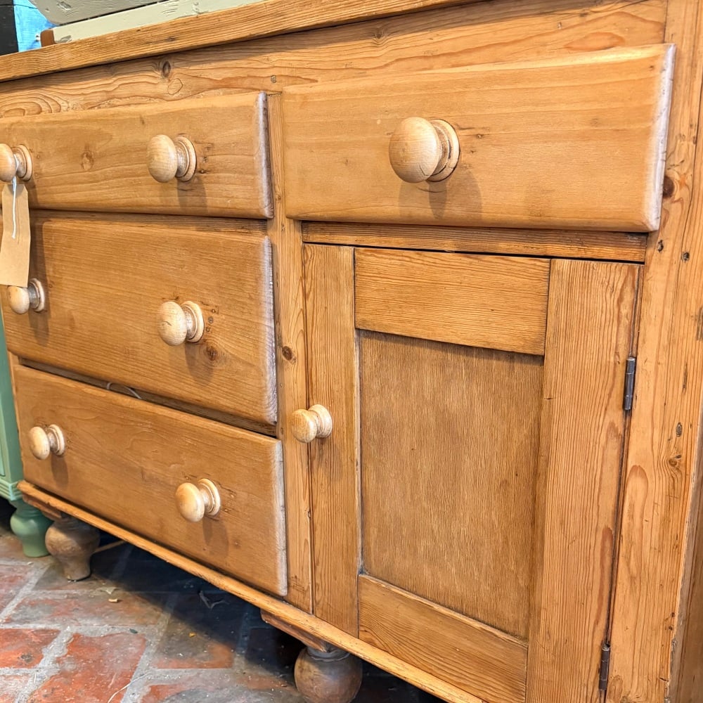 Rustic Pine Sideboard