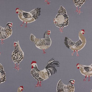 Rooster - Denim - Soft Furnishings weight Fabric - priced per metre
