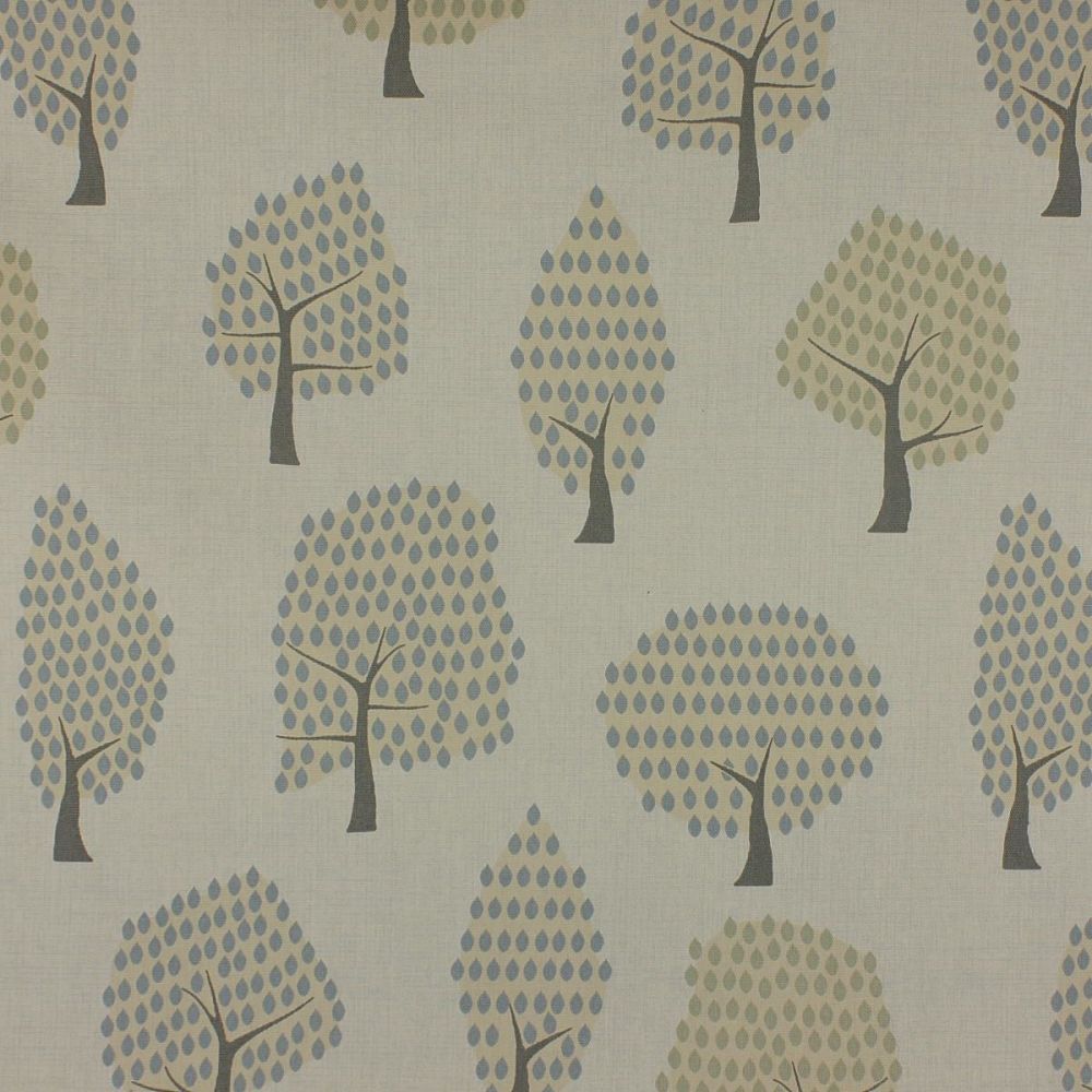Forest - Duck Egg - Soft Furnishings weight Fabric - priced per metre