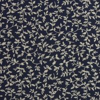 Birds and Leaves Navy Floral Paste Print (was Â£8pm now Â£7pm)