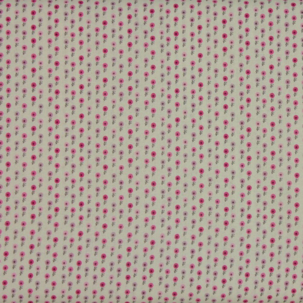 Whisper - Small Flowers (150cm wide fabric) (£12pm)