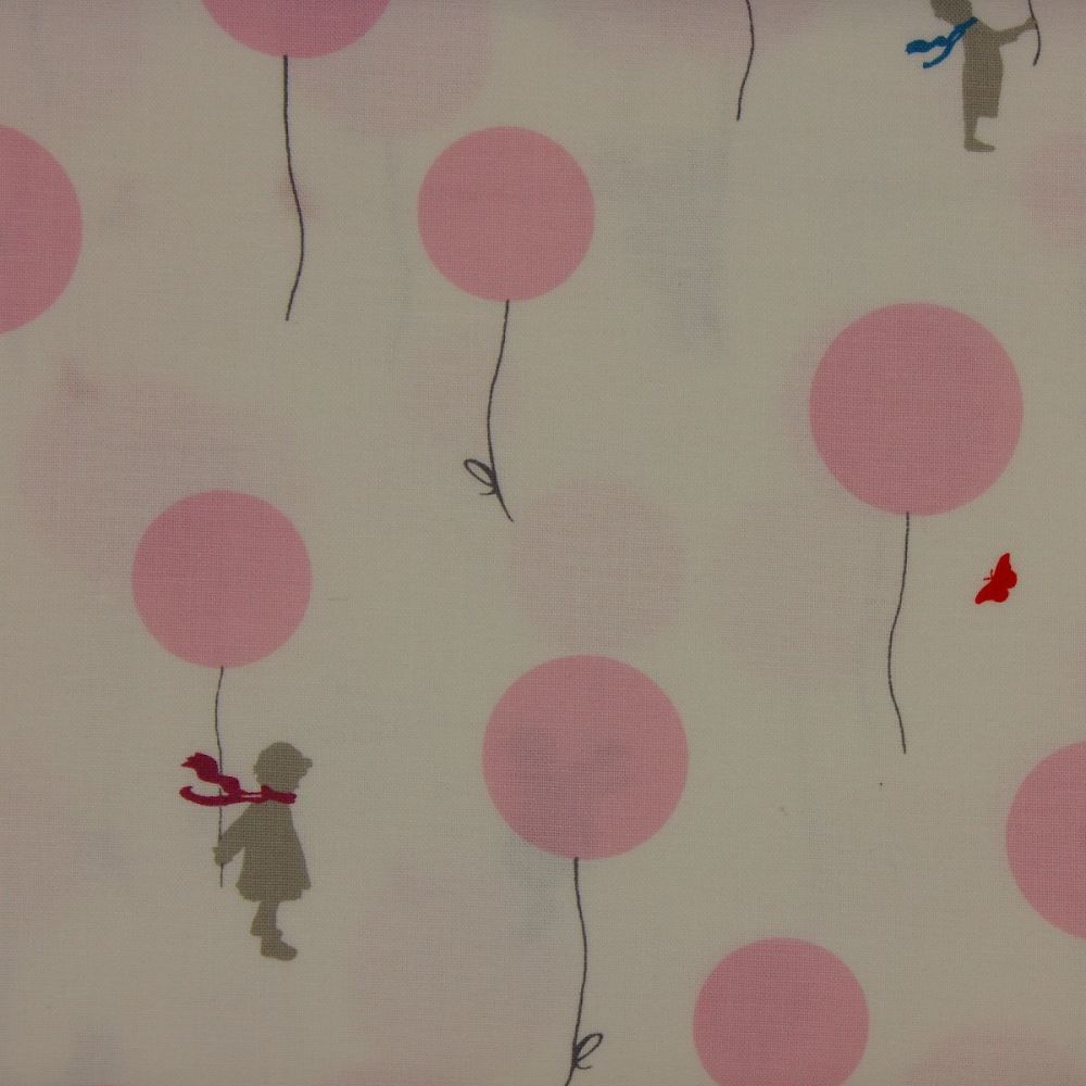 Little Friends by Gutermann - Balloon in Pink