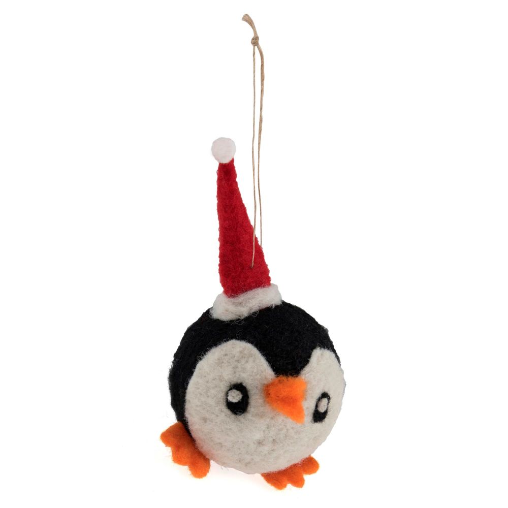 Mini Needle Felting Kit - Party Penguin