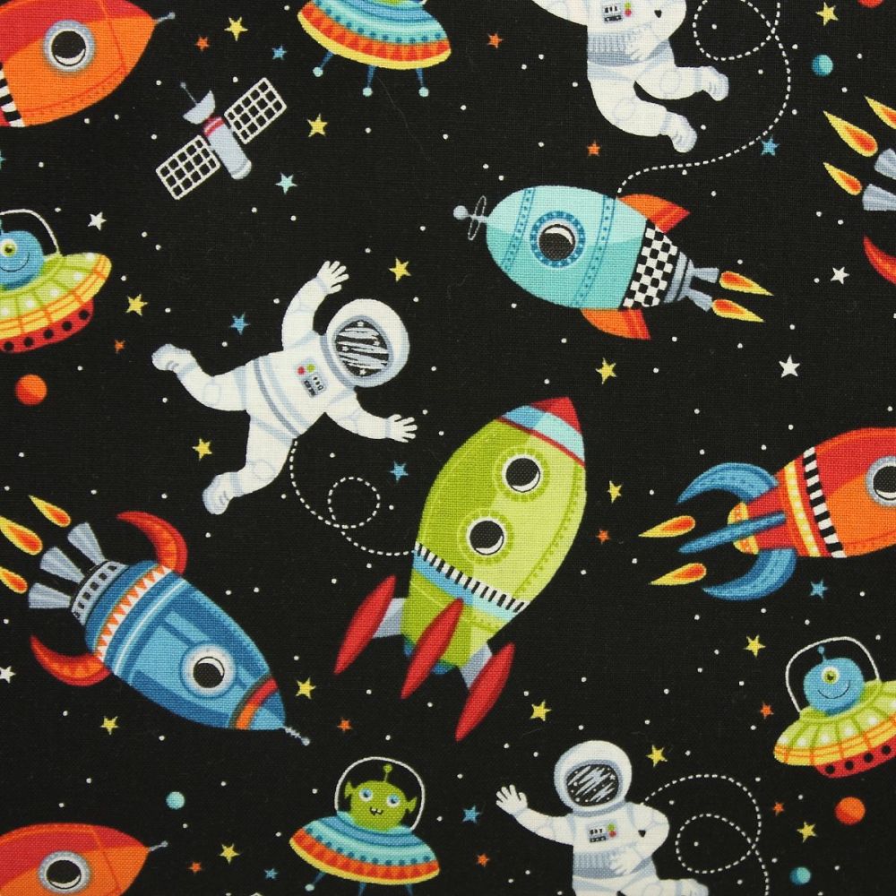 Outer Space Scene in black (£12pm)