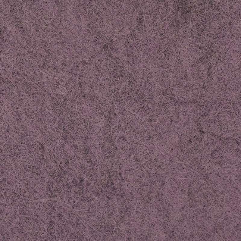 Wool Viscose Mix Felt Fabric 300gsm - Marl Purple
