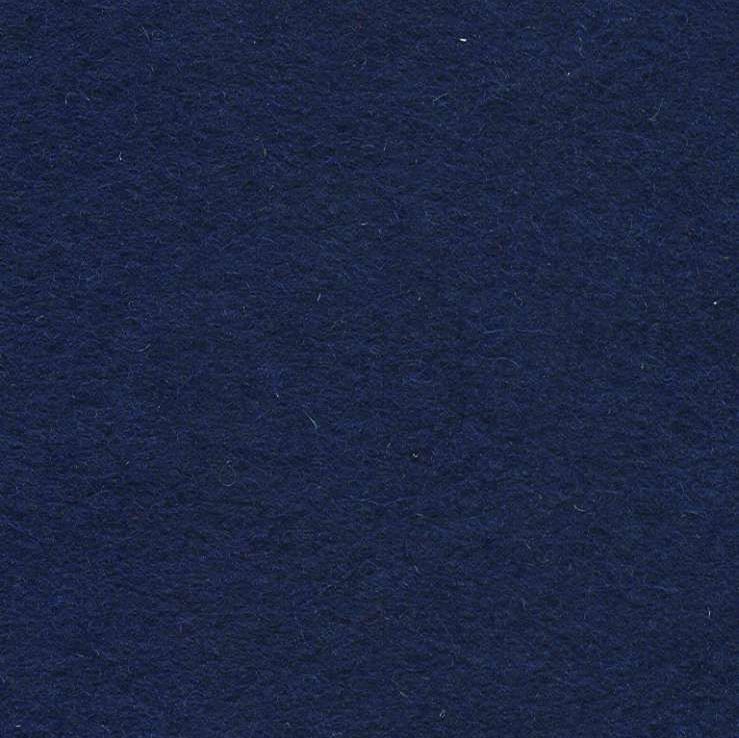 Wool Viscose Mix Felt Fabric 300gsm - Navy