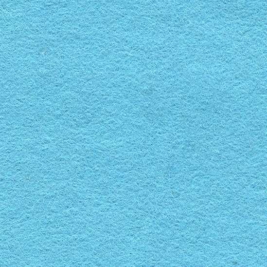 Wool Viscose Mix Felt Fabric 300gsm - Light Blue