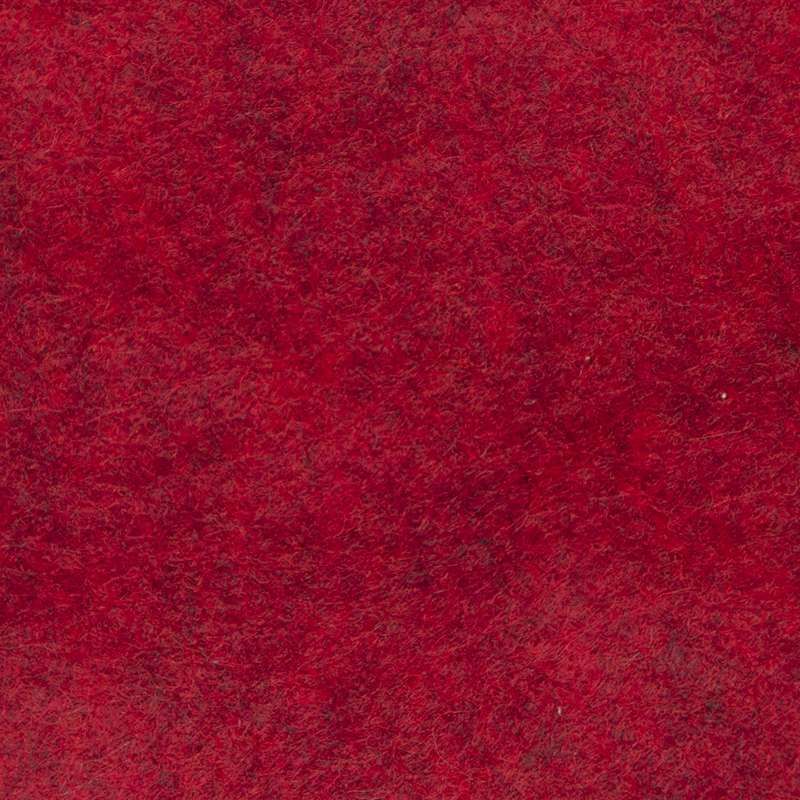 Wool Mix Felt - Marl Red