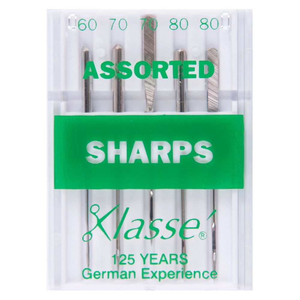 Klasse Machine Needles - Sharps Assorted