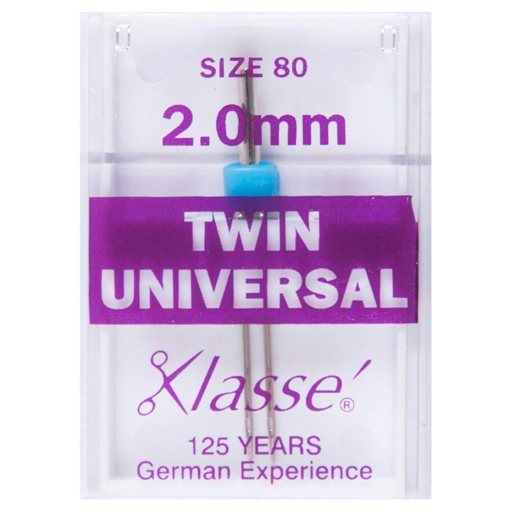 Klasse Machine Needles - Twin Universal 2.0mm