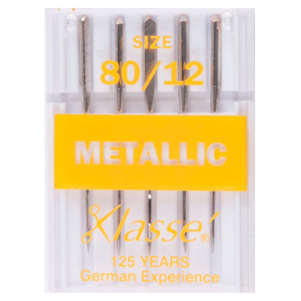 Klasse Machine Needles - Metallic 80/12