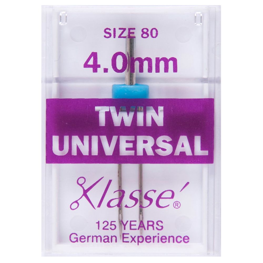 Klasse Machine Needles - Twin Universal 4.0mm