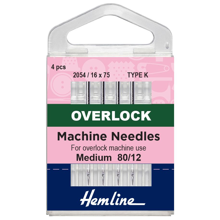 Hemline Overlock Machine Needles - Type K