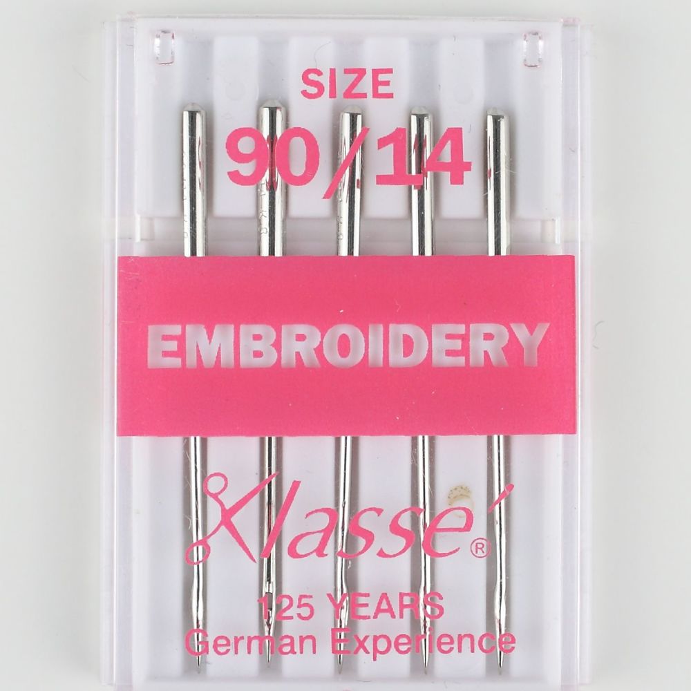 Klasse Machine Needles - Embroidery 90/14