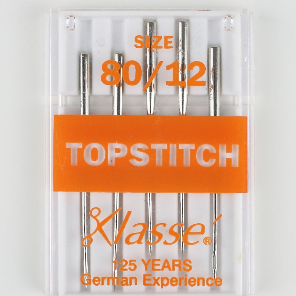Klasse Machine Needles - Topstitch 80/12