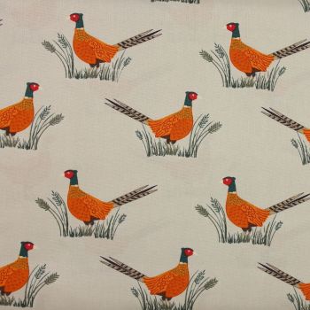 Country Life Reloved - Pheasants on Dark Cream (£12pm)